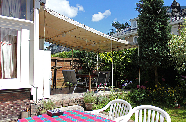 view from house sideways in back garden view from house sideways in back garden