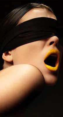 blindfolded blindfolded